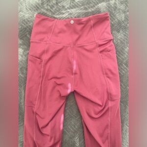 Pink victorias secret leggings